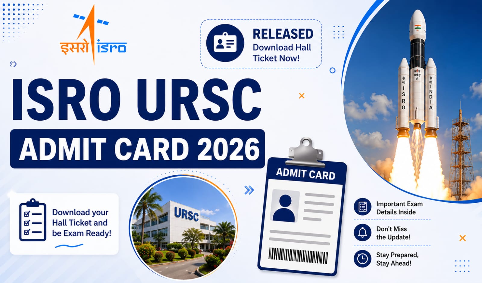 ISRO Hall Ticket 2026