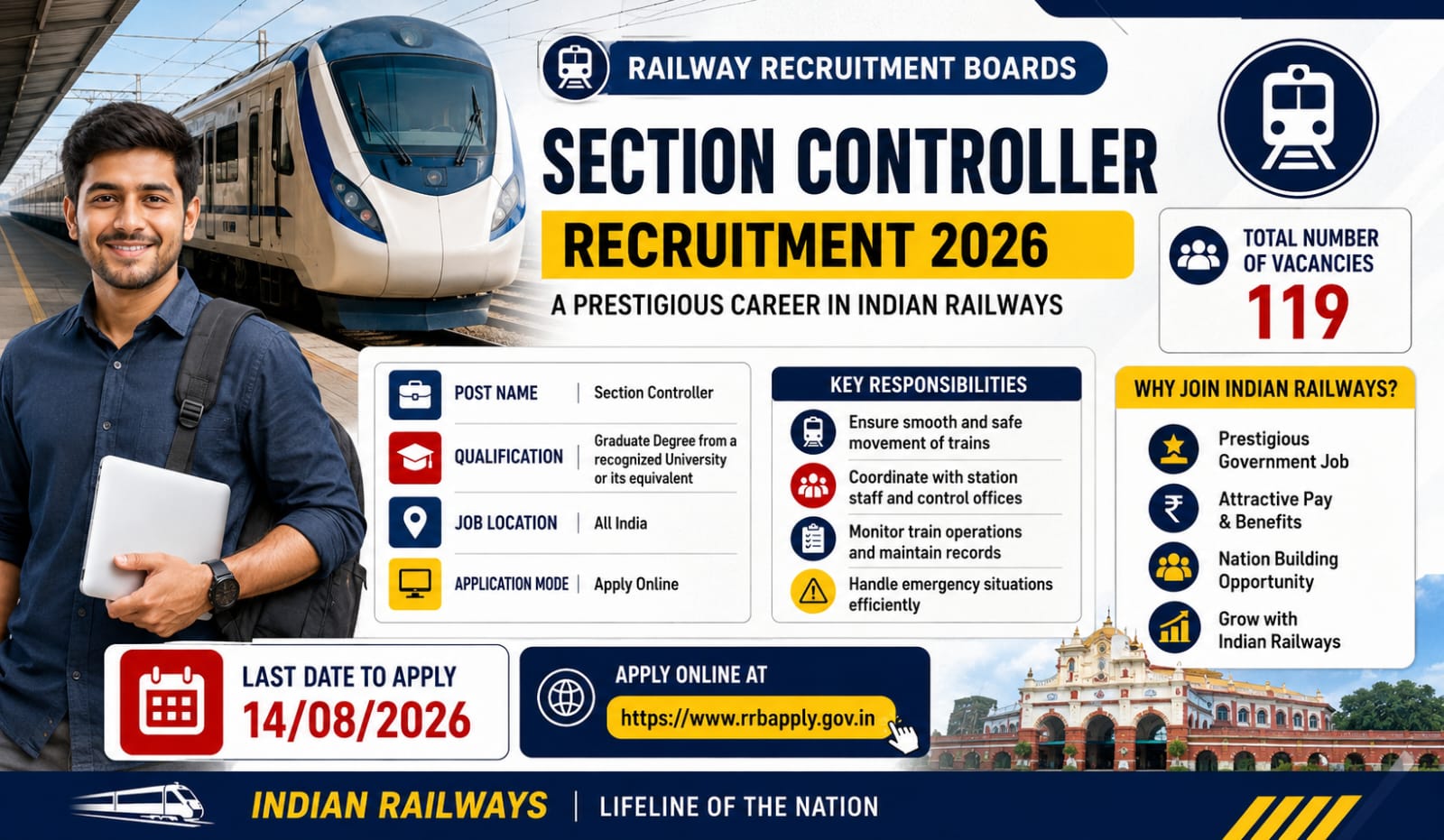 RRB Section Controller Bharti 2026