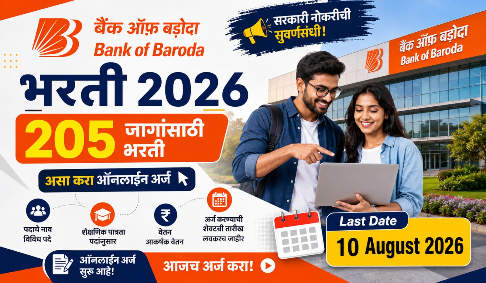 Bank of Baroda Bharti 2026