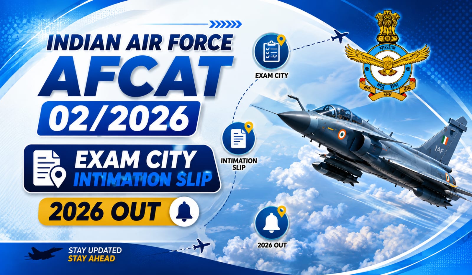 Indian Airforce Hall Ticket 2026