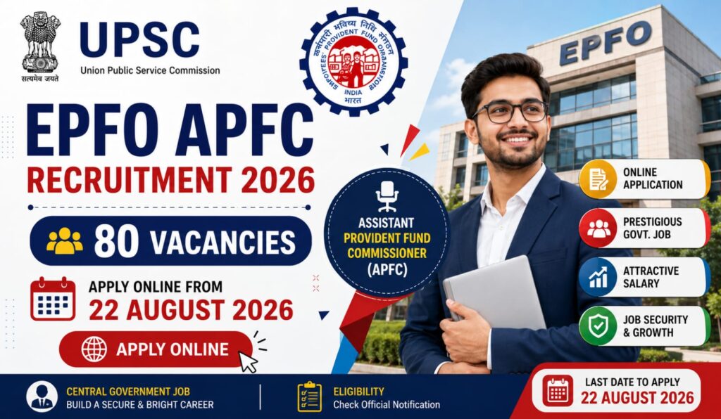 UPSC EPFO Bharti 2026