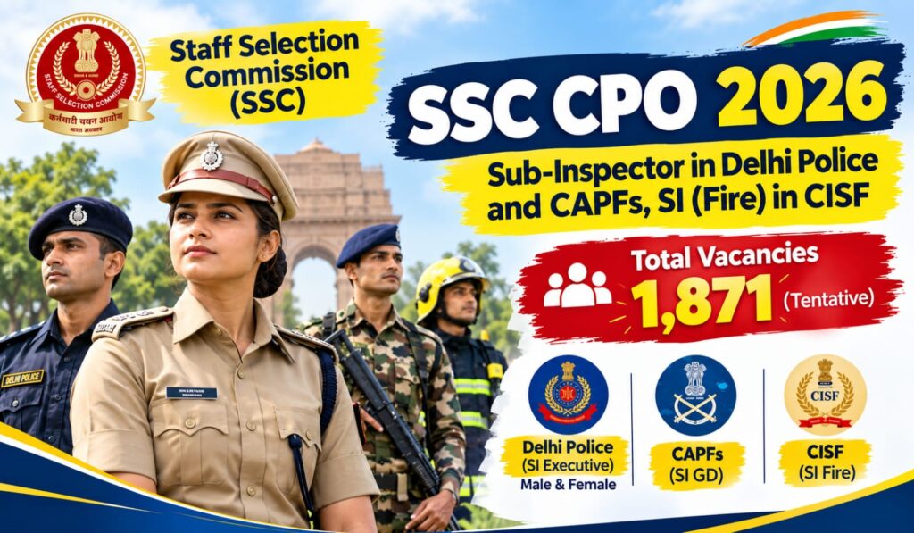 SSC CPO Bharti 2026
